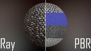 How to create MMD Ray materials using RMT and PBR maps