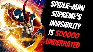 You are Underestimating Spiderman Supremes' Invisibility