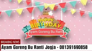 Rayakan Ulang Tahunmu dgn wisata kuliner Ayam Goreng Paling Enak di Yogyakarta Ayam Goreng Bu Ranti