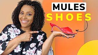 How to Style Mules shoes | Comfortable shoes | Shoe Trend Spring 2024