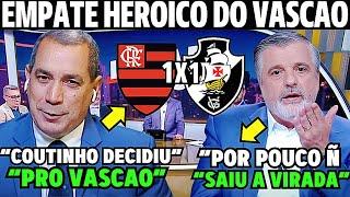 PÓS JOGO! IMPRENSA RASGA ELOGIOS AO VASCO! EMPATE NA RAÇA! COUTINHO DECIDIU! NOTICIA DO VASCO HOJE!