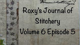 #roxysjournalifstitchery Volume 6 Episode 5: prompt reveal