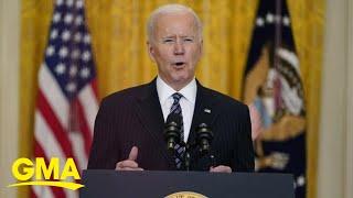 Biden to tap into strategic oil reserves to fight rising gas prices l GMA