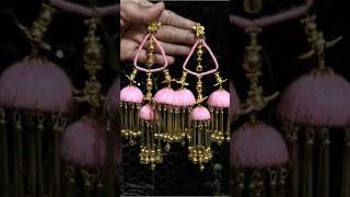 jhumma#handmade #madebyme #knitting #woolen #craft #crochet #earrings #diy #2in1 #kiran #passion #yt