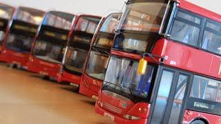 Selection of Modern London Double-Decker Buses (4K)