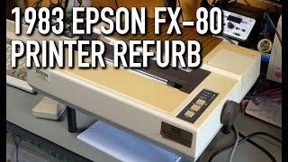 Epson FX80 Dot Matrix Printer Refurb