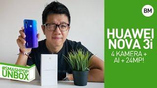 Buka kotak HUAWEI NOVA 3i dgn 4 kamera AI! | smashpop