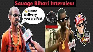 Savage Interview Of Bihari Roast || Bihari Thug Life || Bababuilt