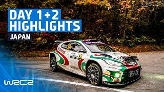 WRC2 Day 1 & 2 Highlights | WRC FORUM8 Rally Japan 2024