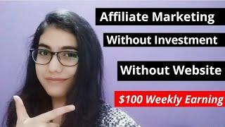 Affiliate Marketing | Without Investment | LiveChat | Affiliate Marketing For Beginners (Hindi)