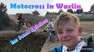 Motocross in Warlin (im Sand spielen) 