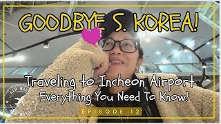 K-Vlog: Busan To Incheon Airport, ALL You Need To Know! Travel Tips