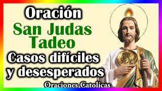 Oración Milagrosa a San Judas Tadeo para casos difíciles y desesperados  Oraciones Católicas 