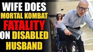 Wife PUSHES DISABLED Husband from STAIRS! Lives to Regret It... | SAMEER BHAVNANI