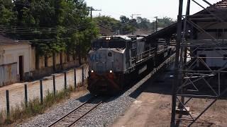 ACOMPANHE A PARTIDA DO TREM DE CELULOSE CARREGADO DA ESTAÇÃO DE GARÇAS DE MINAS!! COM NOSSO DRONE