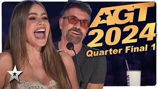 America's Got Talent 2024 Quarter Final ALL Auditions & Winners Performance!