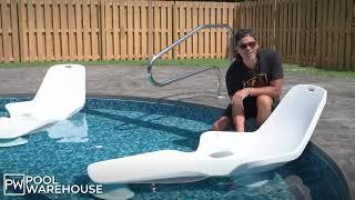 Tanning Ledge Pool Lounge Chair From Tenjam | Pool Warehouse ️