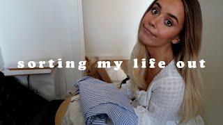 SORTING MY LIFE OUT: ORGANISING CLOTHES, SKINCARE CHANGES + FITNESS PLANNING | Hello October