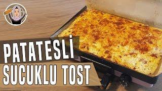 Patatesli Sucuklu Tost Tarifi | Hatice Mazı ile Yemek Tarifleri