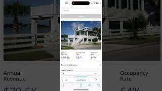 Airbnb analyzer app - AIRDNA overview