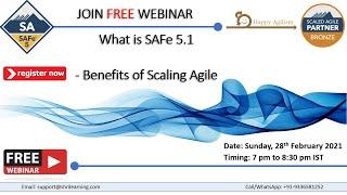 What is SAFe 5.1 | Benefits of Scaling Agile | Lets Understand by Mr. Shriram | ShriLearning