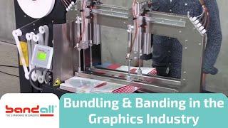 Bundling printed matter by banding