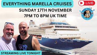 LIVESTREAM.  WE ARE TALKING  EVERYTHING MARELLA CRUISES. #livestream  #talking  #marellacruises