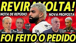 GABIGOL! REVIRAVOLTA SURPRESA! O PEDIDO FOI FEITO! NOVA PROPOSTA! FLAMENGO ESCULACHA O GALO! E+