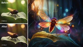 "Adobe Firefly's Magic Changes: With Ai || Before and After