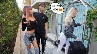 Checking Out OTHER GIRLS In Front Of My Girlfriend... (bad idea)