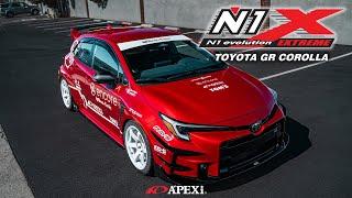 A'PEXi - N1-X Evolution Extreme Dual Valved Exhaust System - 2023+ Toyota GR Corolla