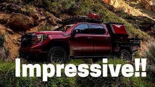 This GMC Sierra AT4X Overland Trucks Rocks!!