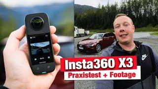 Insta360 X3 - Die neue 360° Action Cam im Praxistest /  Vlog + 4K Footage