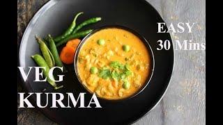 VEG KURMA |  VEGETABLE KURMA |  VEG KORMA | RESTAURANT STYLE