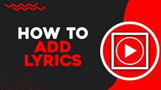 How To Add Lyrics on YouTube Music (Quick Tutorial)