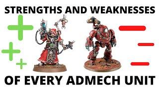 Strengths and Weaknesses of EVERY Adeptus Mechanicus Unit - Admech Datasheets Reviewed!