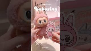 unboxing POP MART The Monsters - Exciting Macaron ( Lychee Berry ) Labubu blind box  | loffi snow