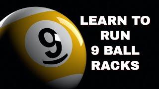 How to Run 9 Ball Racks  (Free Pool Lessons)