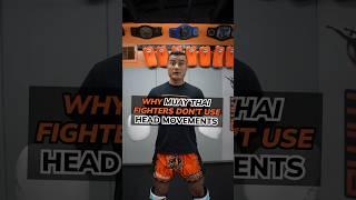 This is why Muay Thai fighters don’t use head movements!⬆️ #muaythai #mma #martialarts #fightsports