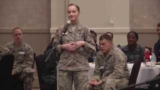 USCG Sector Guam hosts a women's leadership symposium