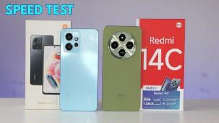 Redmi 14C vs Redmi Note 12 Helio G81 Ultra vs Snapdragon 685 ¿Cuál es más rápido? Speed Test 