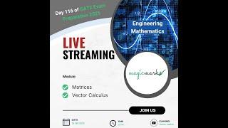 Day 116 of GATE Exam Preparation 2025 | Engineering Mathematics