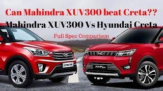 New Mahindra XUV 300 vs Hyundai Creta