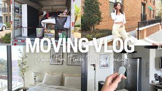 OFFICIAL MOVING VLOG! MOVING FROM FL TO NC | 10 Hour Road Trip + First Days In The New Apartment