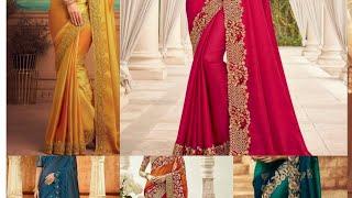 Wedding Embroidery Sarees | Embroidery Art Sarees| Hamuz Trendz| #saree #embroidery#sareecollection