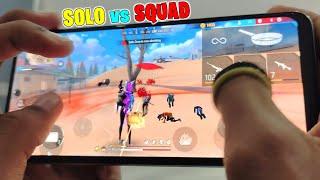 Full Support Unstoppable Solo vs Squad Gameplay  Garena Free Fire