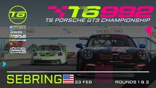 T6 Porsche 992 GT3 Championship - Rounds 1 & 2 - Sebring