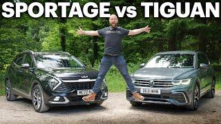 £25k used SUV challenge! Kia Sportage vs Volkswagen Tiguan – which is best?