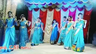 Raathiriyil natchathiram /  tamil Christian song / 2021 Christmas program / st. John's Church MSK