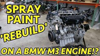 2016 BMW F80 M3 Twin Turbo S55 Bad Engine Teardown. Bogus Rebuild?